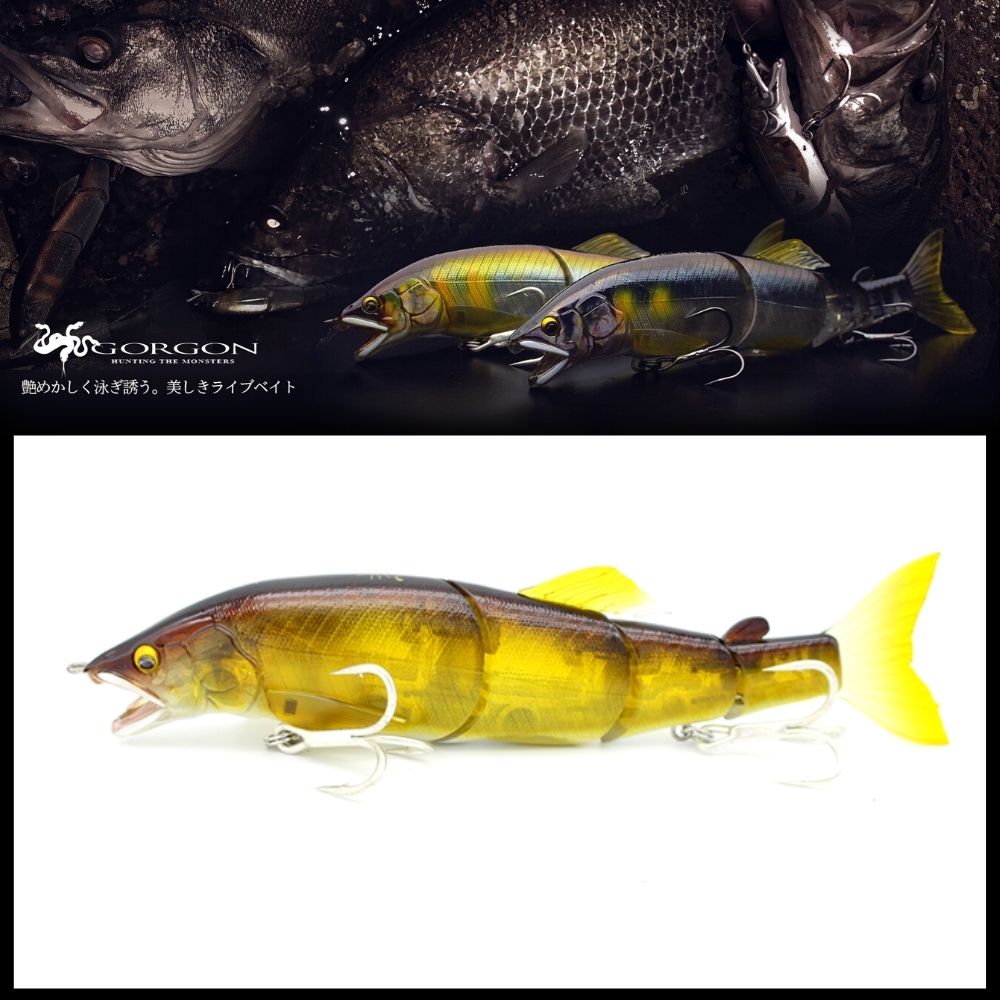 LITTLE JACK Realistic Swimbait Lure GORGON 188mm/56.8g #04 - Image 2