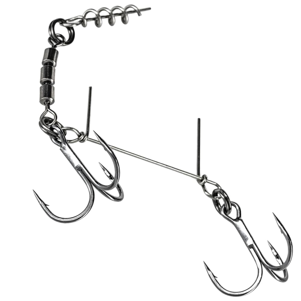 MOLIX Tandem Treble Hooks Soft Bait STINGER RIG Hooks #3 - Image 4