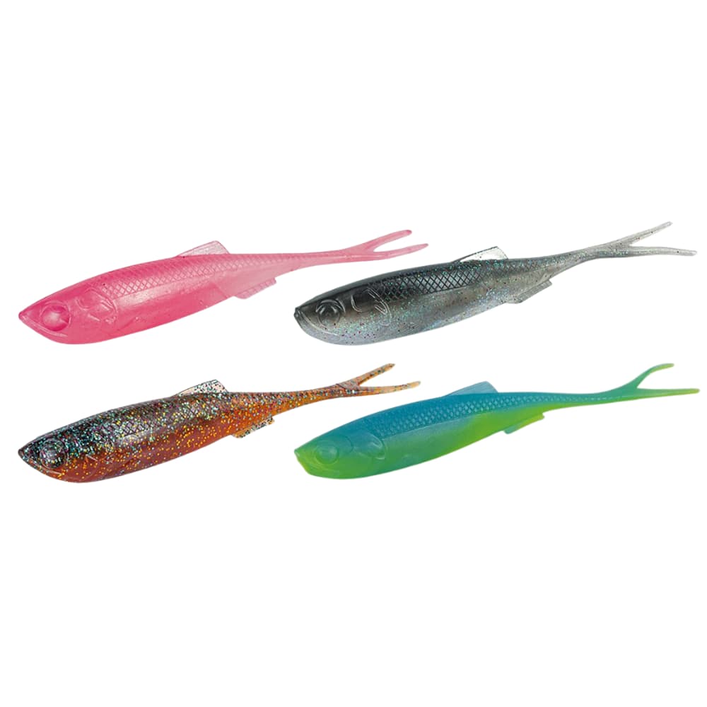 MOLIX Scented Soft Bait Lure RT Fork Flex 3” Mixed Pack 1 - Image 3
