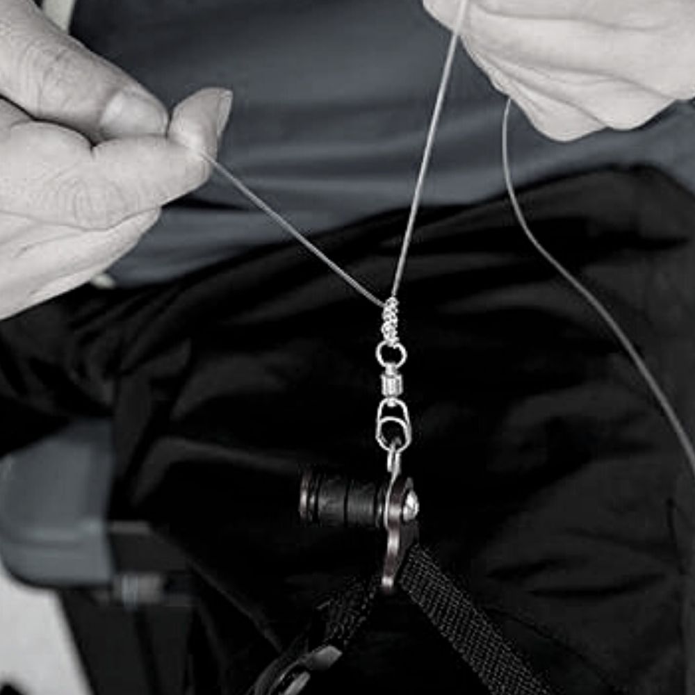 STUDIO OCEAN MARK Fishing Knot Support Tool KS30 Black - Image 4