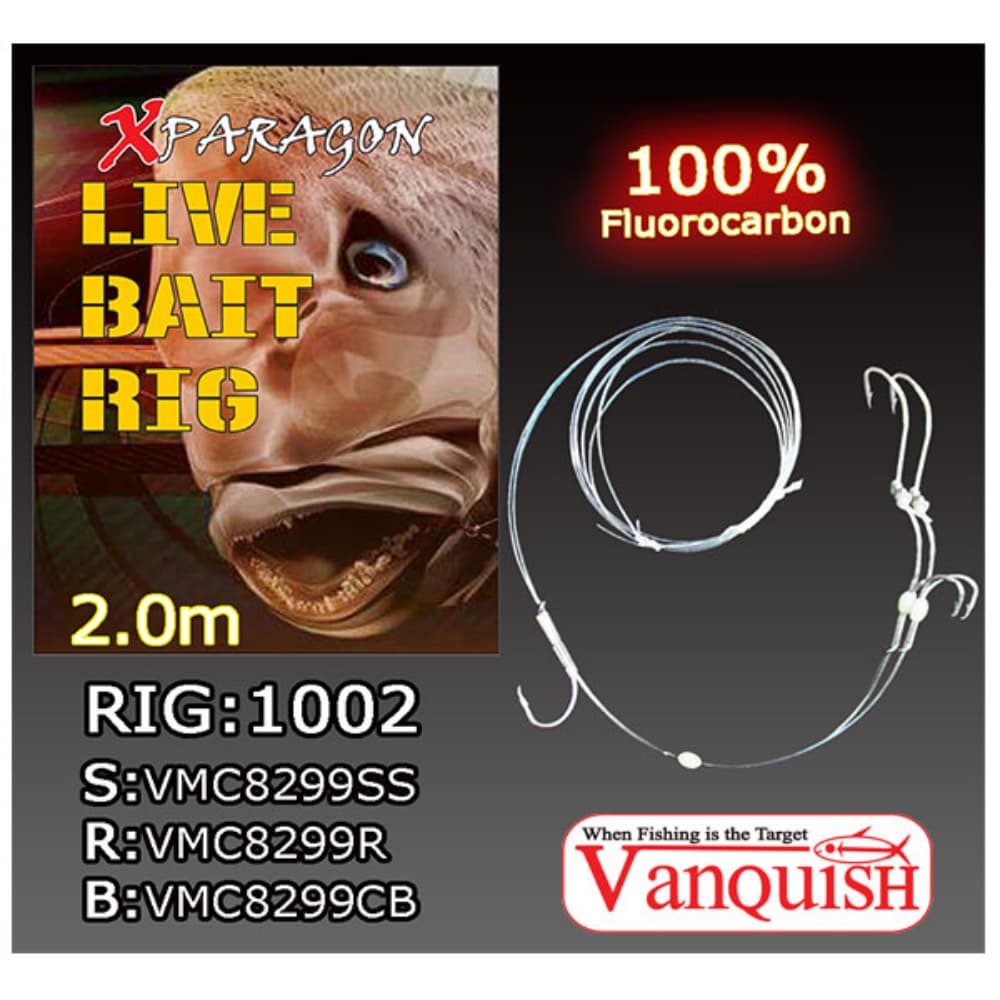 X-PARAGON Hand-Tied Live & Fresh Bait Special Trolling Rig 1002 - Image 5