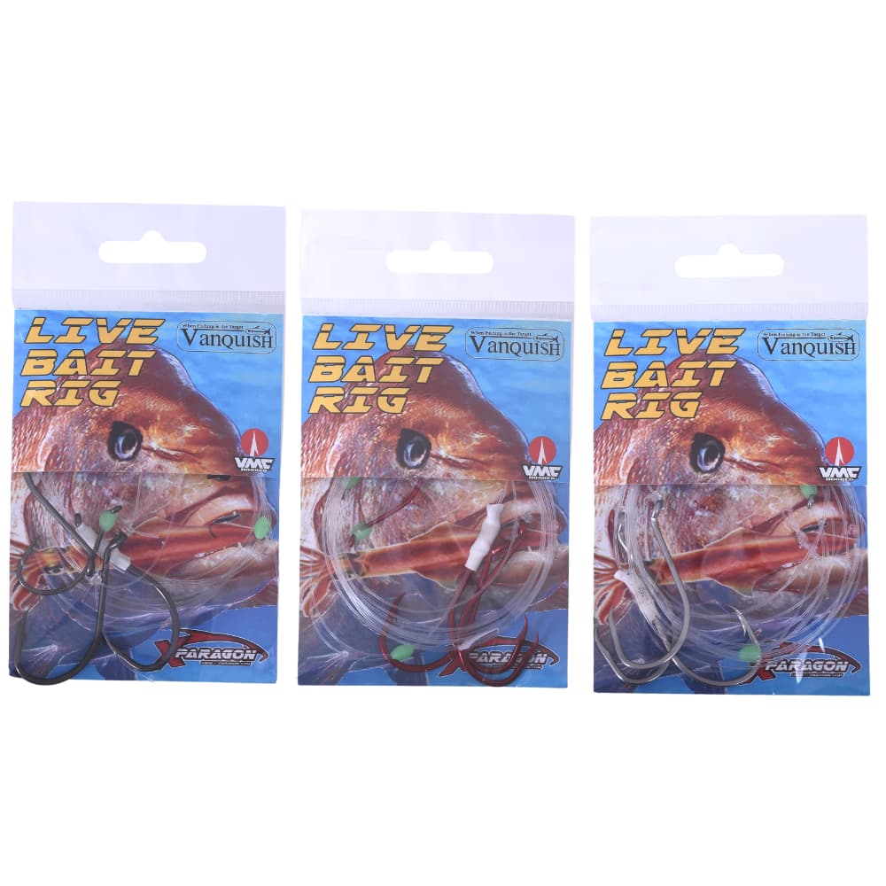 X-PARAGON Hand-Tied Live & Fresh Bait Special Trolling Rig 1002