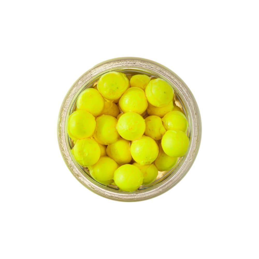 BERKLEY Gulp Alive Floating SALMON EGGS Fluorescent Yellow - Image 2