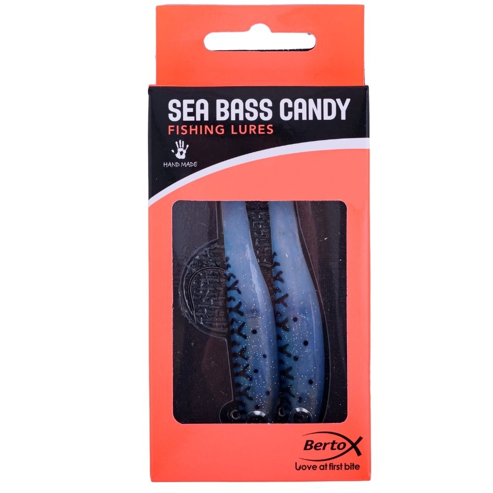 BERTOX Handmade Soft Shad Lure SEA BASS CANDY 11cm/27g #09 - Image 3