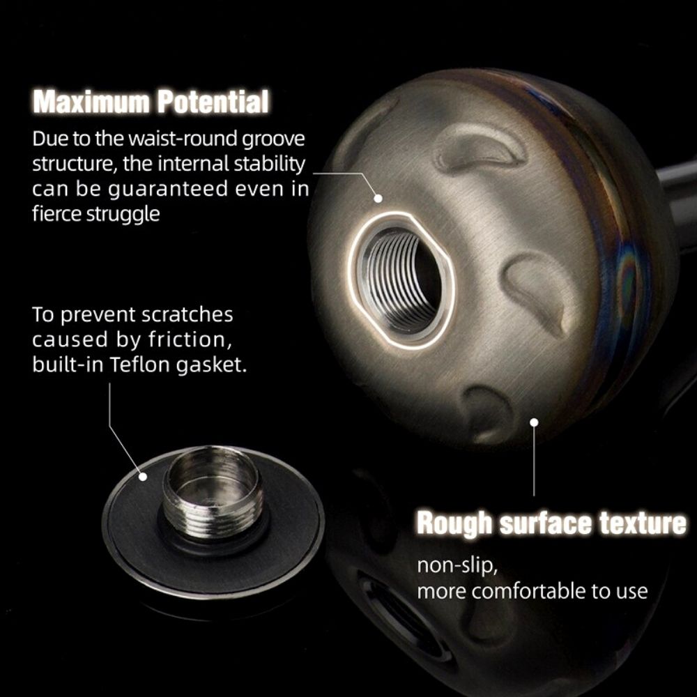GOMEXUS Fishing Reel Accessories Titanium Power Knob GALAXY JUPITER 38 TA38MXBK - Image 4