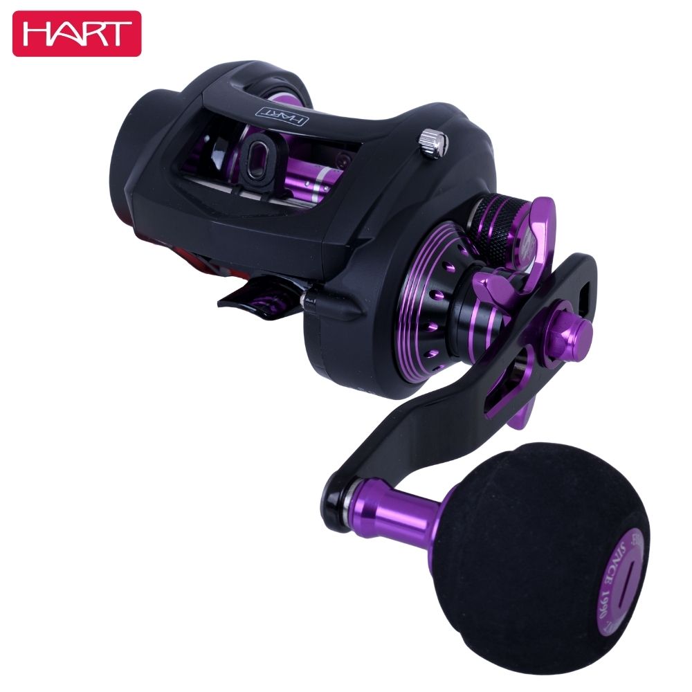 HART Low Profile Baitcasting Lefthanded Jigging Reel PHANTOM 364 JIG