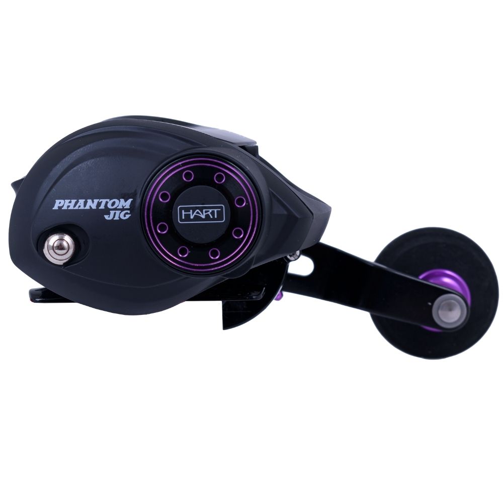 HART Low Profile Baitcasting Lefthanded Jigging Reel PHANTOM 364 JIG - Image 7