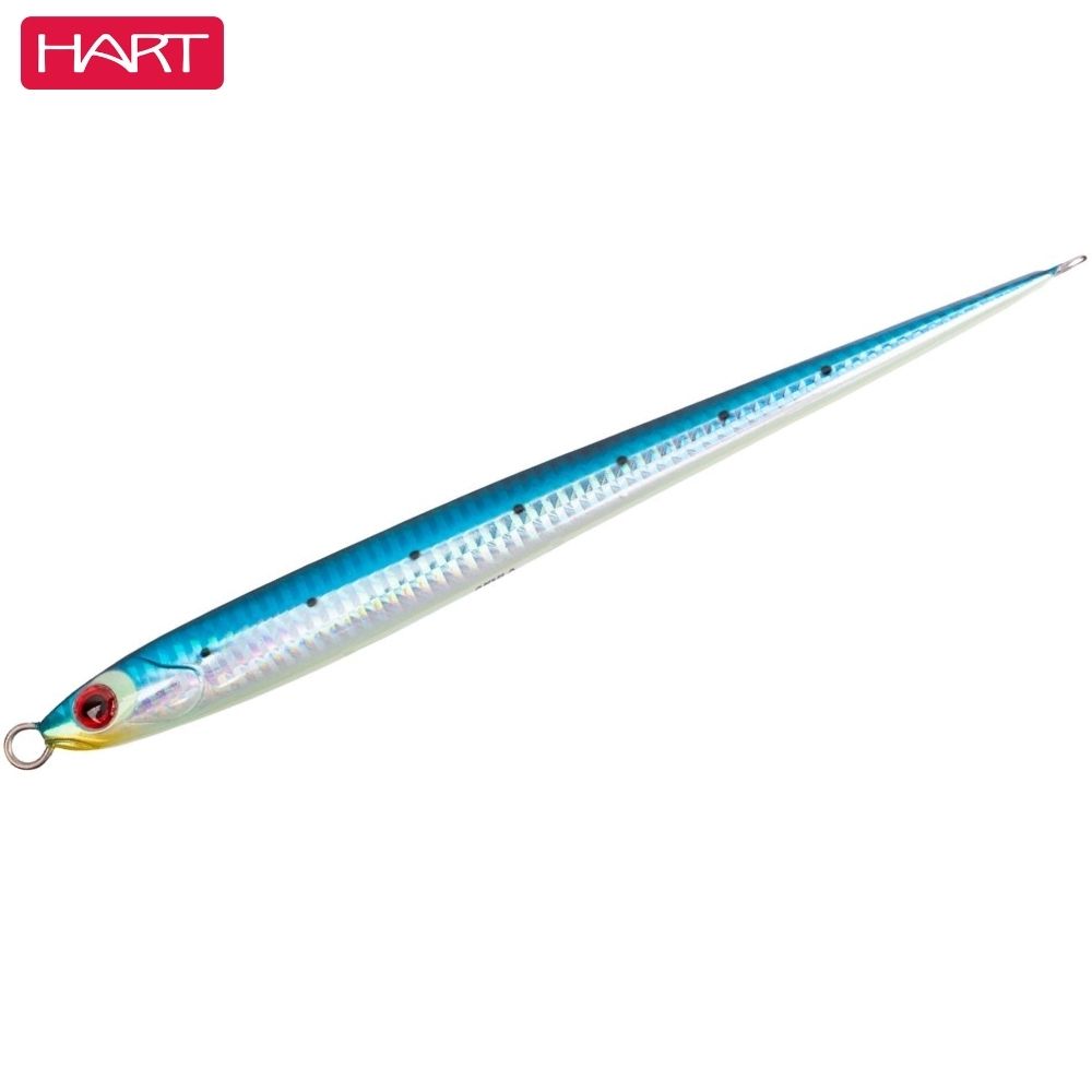 HART Saltwater Needle FIsh Shape Metal Jig Lure AKULA 230g Blue Sardine