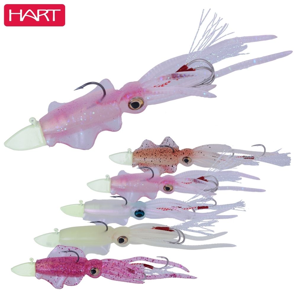 HART Saltwater Fishing Soft Bait Lure DARTY SQUID