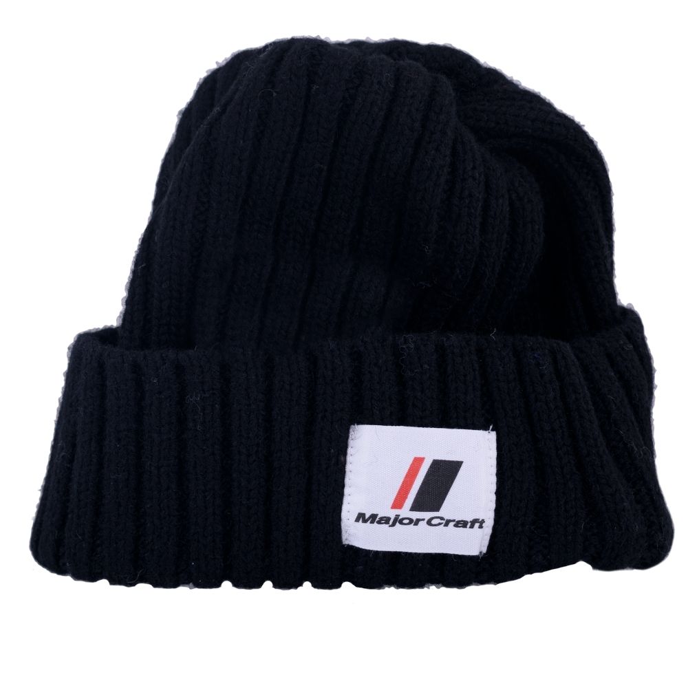MAJOR CRAFT Fishing & Sport Style Cold Wheather KNIT CAP Black