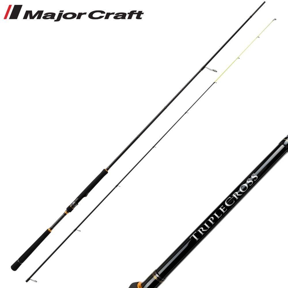 MAJOR CRAFT Solid-Tip Spinning Rod TRIPLE CROSS Tenya Silver Dragon TCX-S962STY