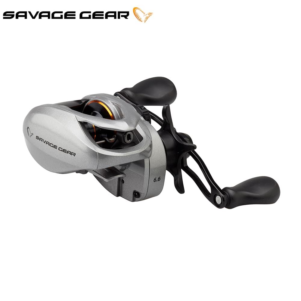 SAVAGE GEAR Low Profile Baitcasting Lefthanded Reel SG6 100LH 8.1:1