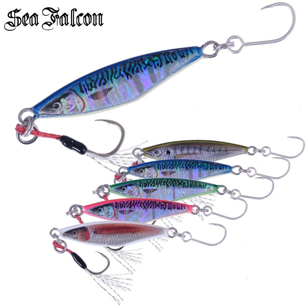SEA FALCON Saltwater Casting Jig Lure REAL MACKEREL 7g