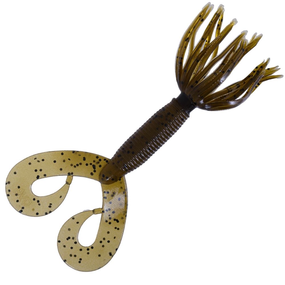 GARY YAMAMOTO Scented Soft Lure Skirted Double Tail H-GRUB 4in - Image 4