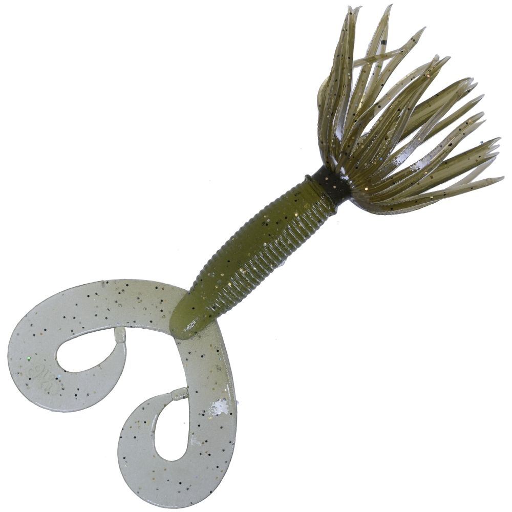 GARY YAMAMOTO Scented Soft Lure Skirted Double Tail H-GRUB 5in - Image 7