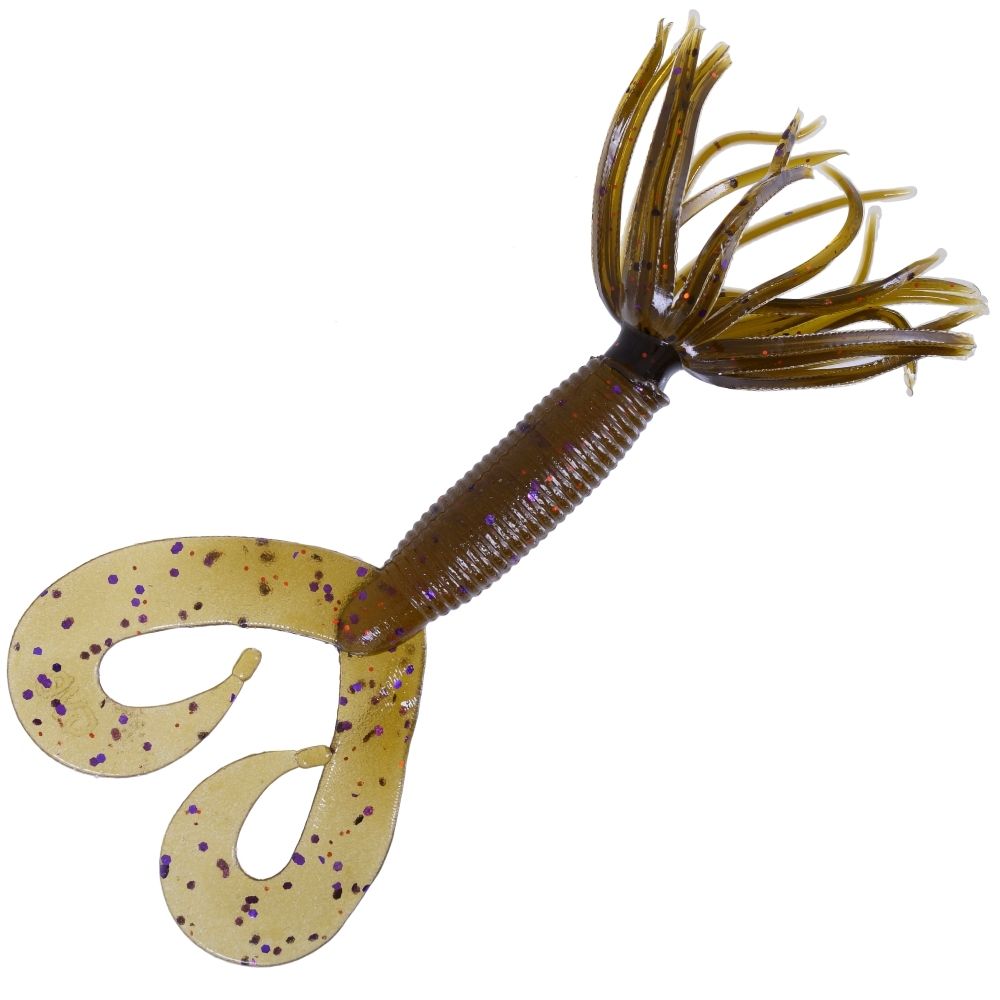 GARY YAMAMOTO Scented Soft Lure Skirted Double Tail H-GRUB 4in - Image 5