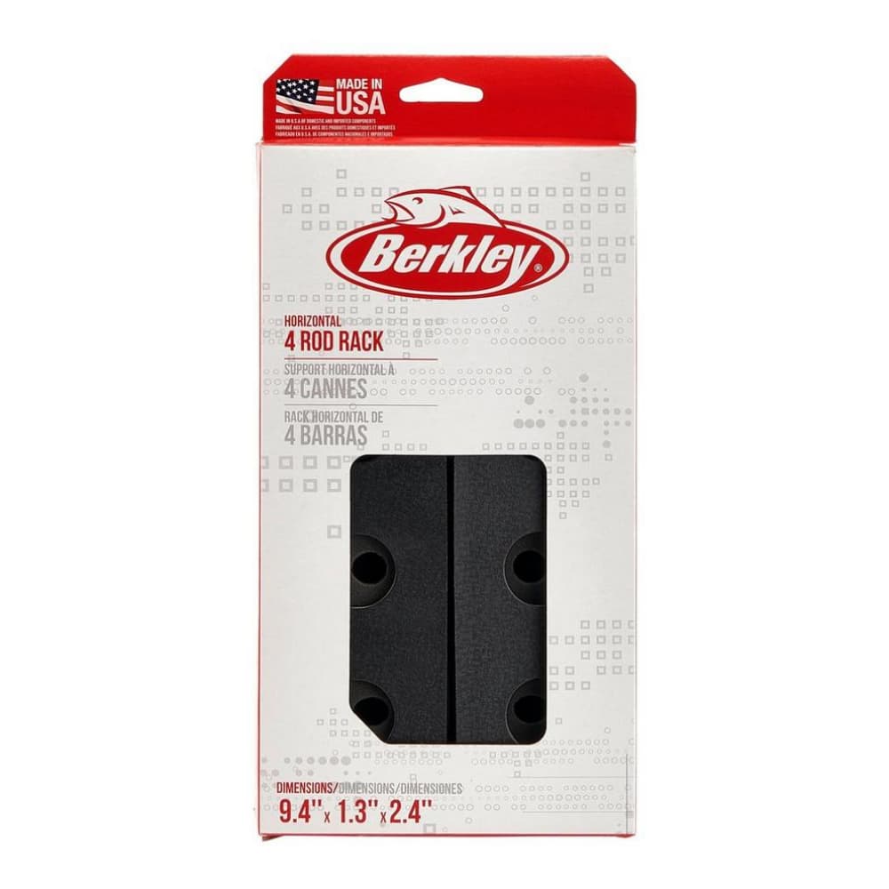 BERKLEY Fishing Horizontal 4 Rod Rack BRMH4 - Image 3
