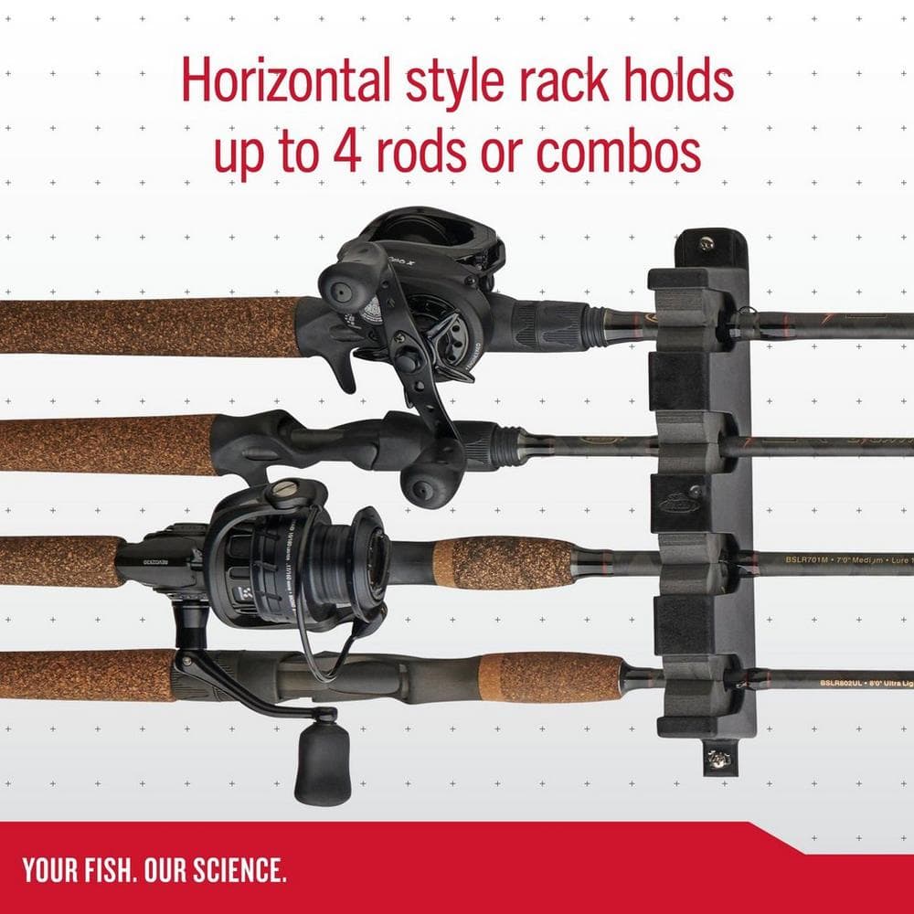 BERKLEY Fishing Horizontal 4 Rod Rack BRMH4 - Image 8