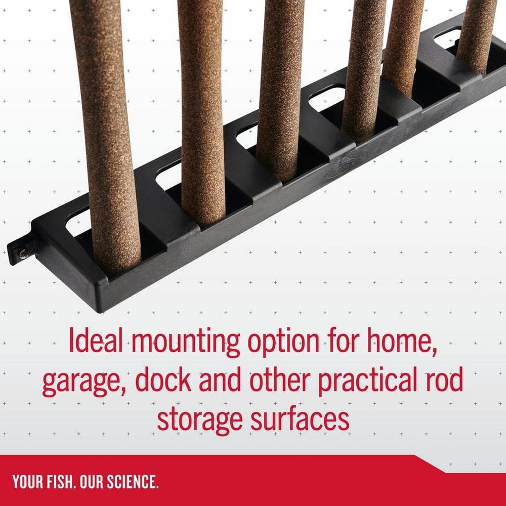 BERKLEY Fishing Vertical 6 Rod Rack BRMV6 - Image 4