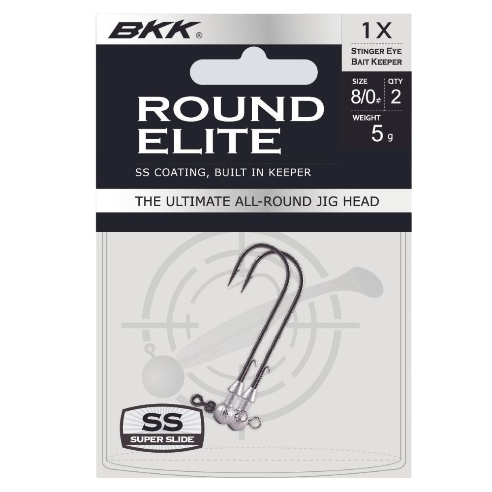 BKK Ultimate All-Round Jig Head Stinger Eye Bait Keeper ROUND ELITE - Image 6