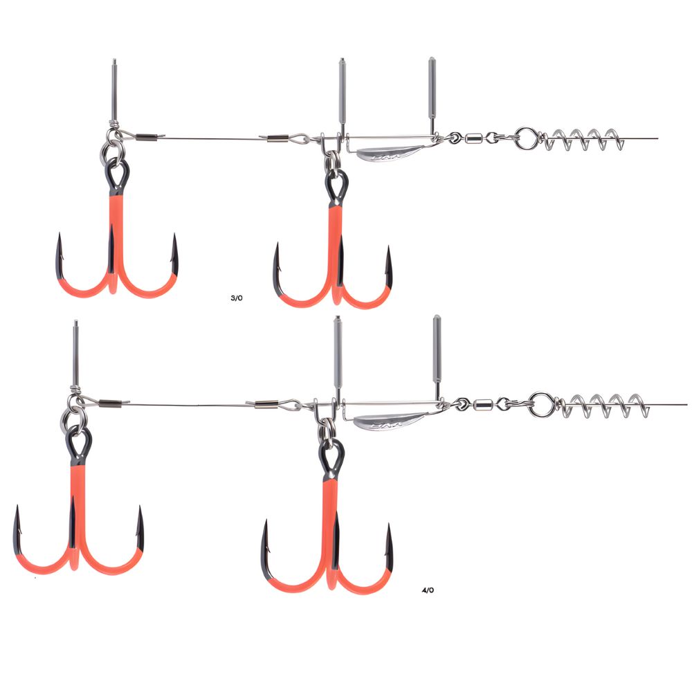 BKK Big Soft Baits Stinger Rig BB TRIGGER-21 UVO - Image 3