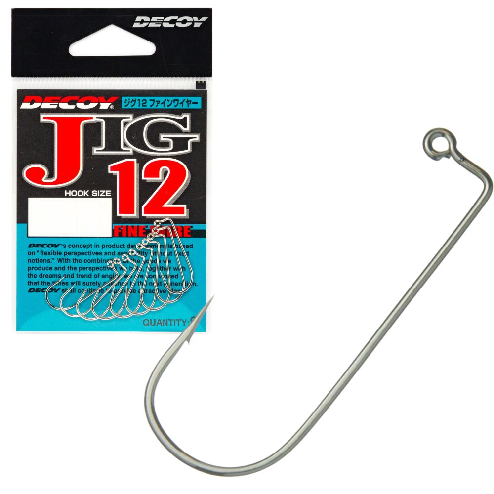 DECOY Fine Wire Jig Hook JIG-12