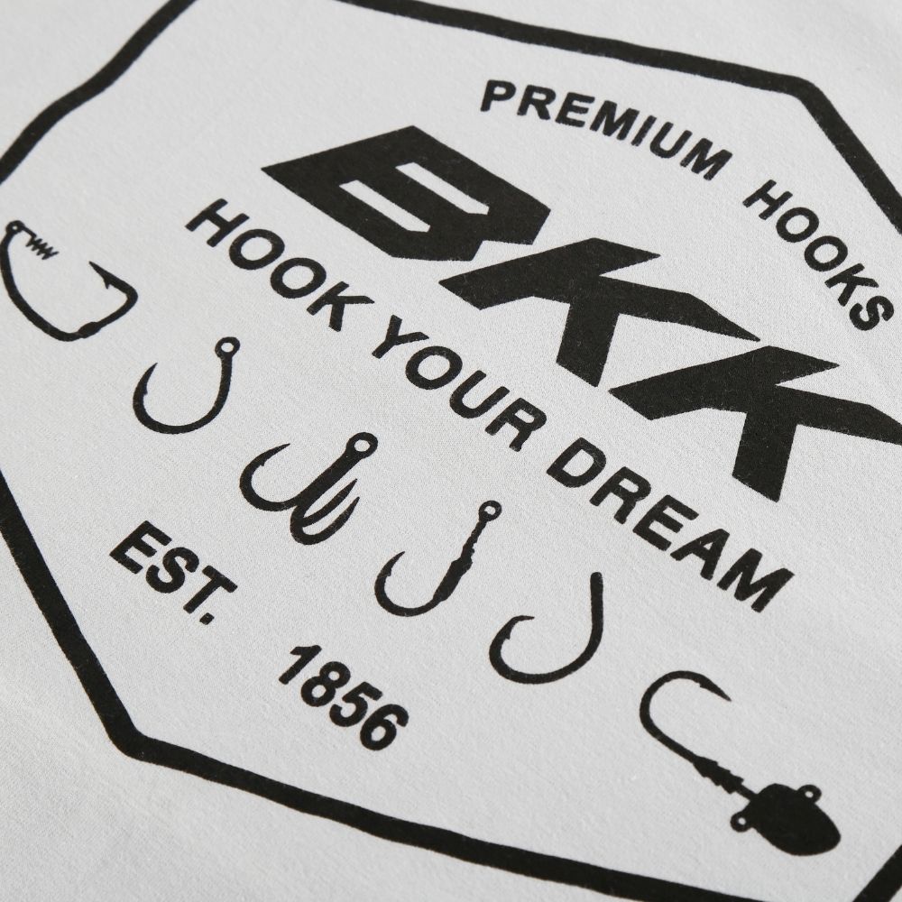 BKK Fishing Short Sleeve T-Shirt LEGACY Grey - Image 4