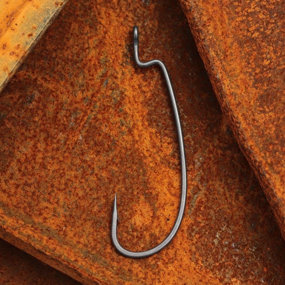 BKK Medium Wire SS Coating Worm Hook BASILISK - Image 4
