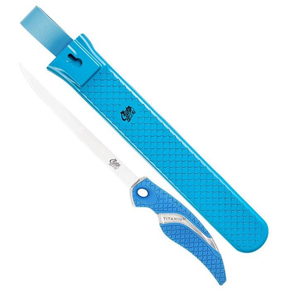 CUDA Freshwater Fishing Fillet Knife With Sheath 7“ - Image 2