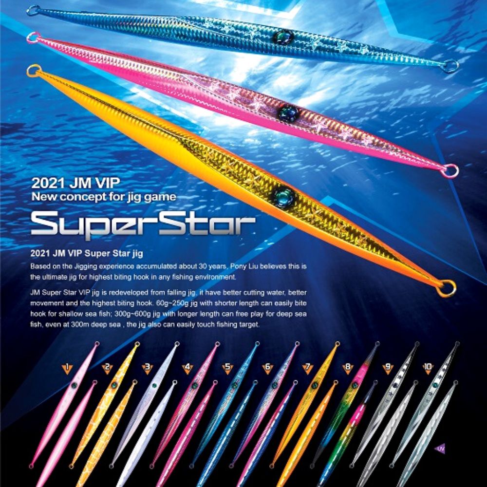 JIGGING MASTER Saltwater Jigging Lure VIP SUPER STAR JIG 400g #6 - Image 4