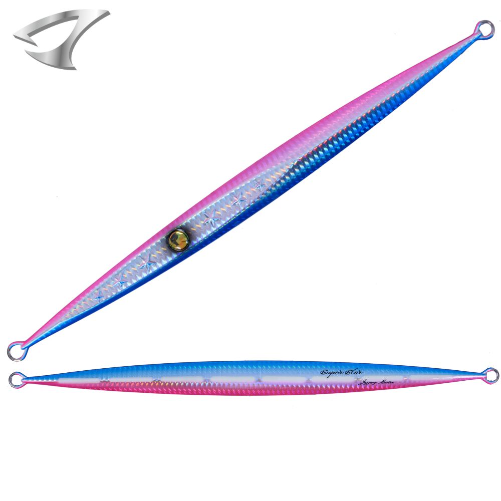 JIGGING MASTER Saltwater Jigging Lure VIP SUPER STAR JIG 300g #6