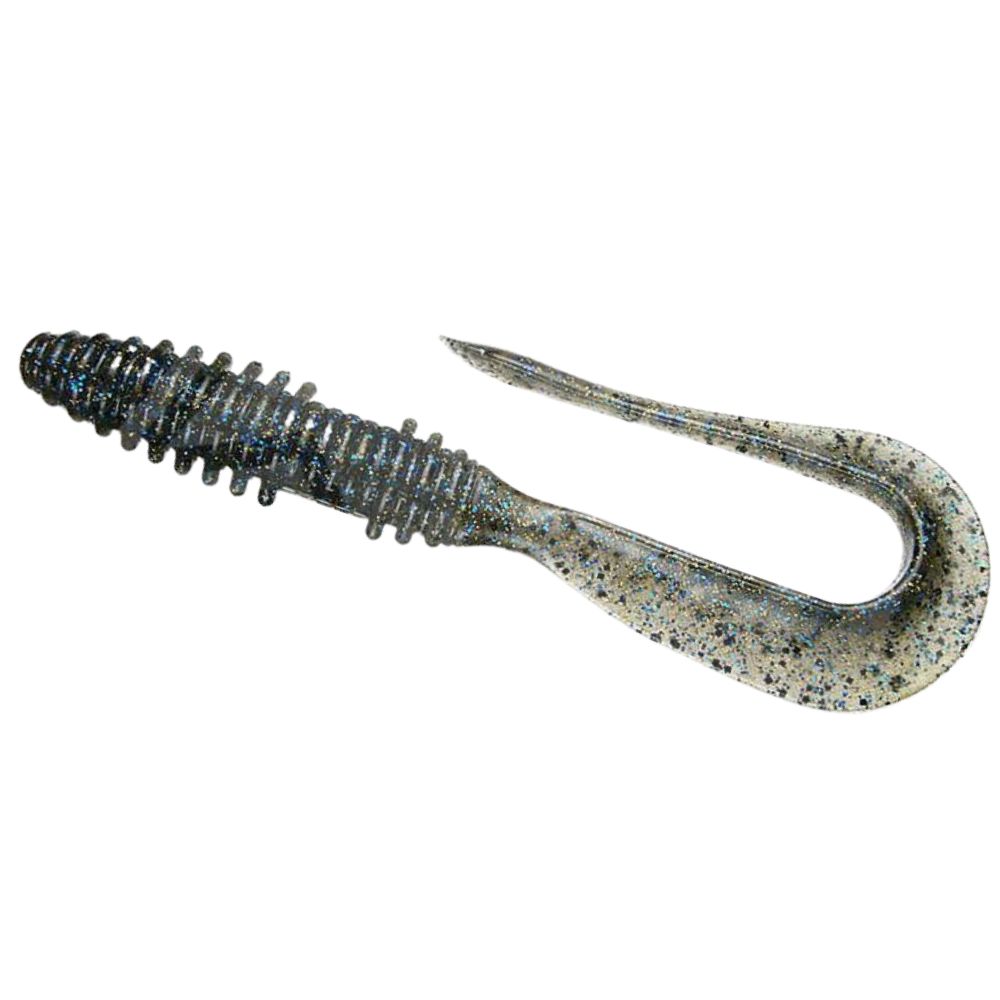 KEITECH Curly Tail Scented Soft Bait Lure MAD WAG 7in/6pcs - Image 2