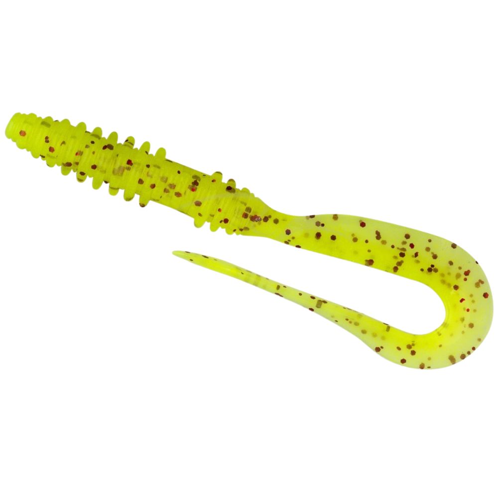 KEITECH Curly Tail Scented Soft Bait Lure MAD WAG MINI 2.5in/12pcs - Image 2