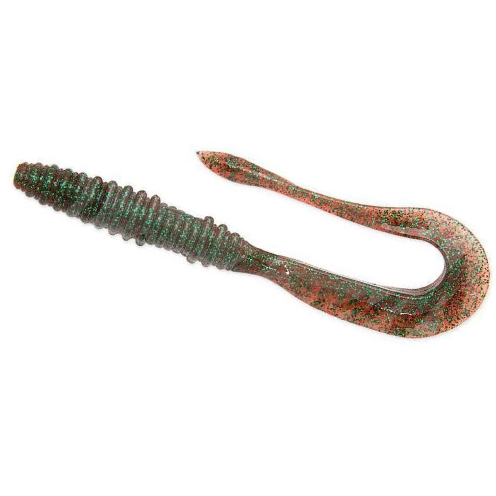 KEITECH Curly Tail Scented Soft Bait Lure MAD WAG SLIM 4.5in/9pcs - Image 5