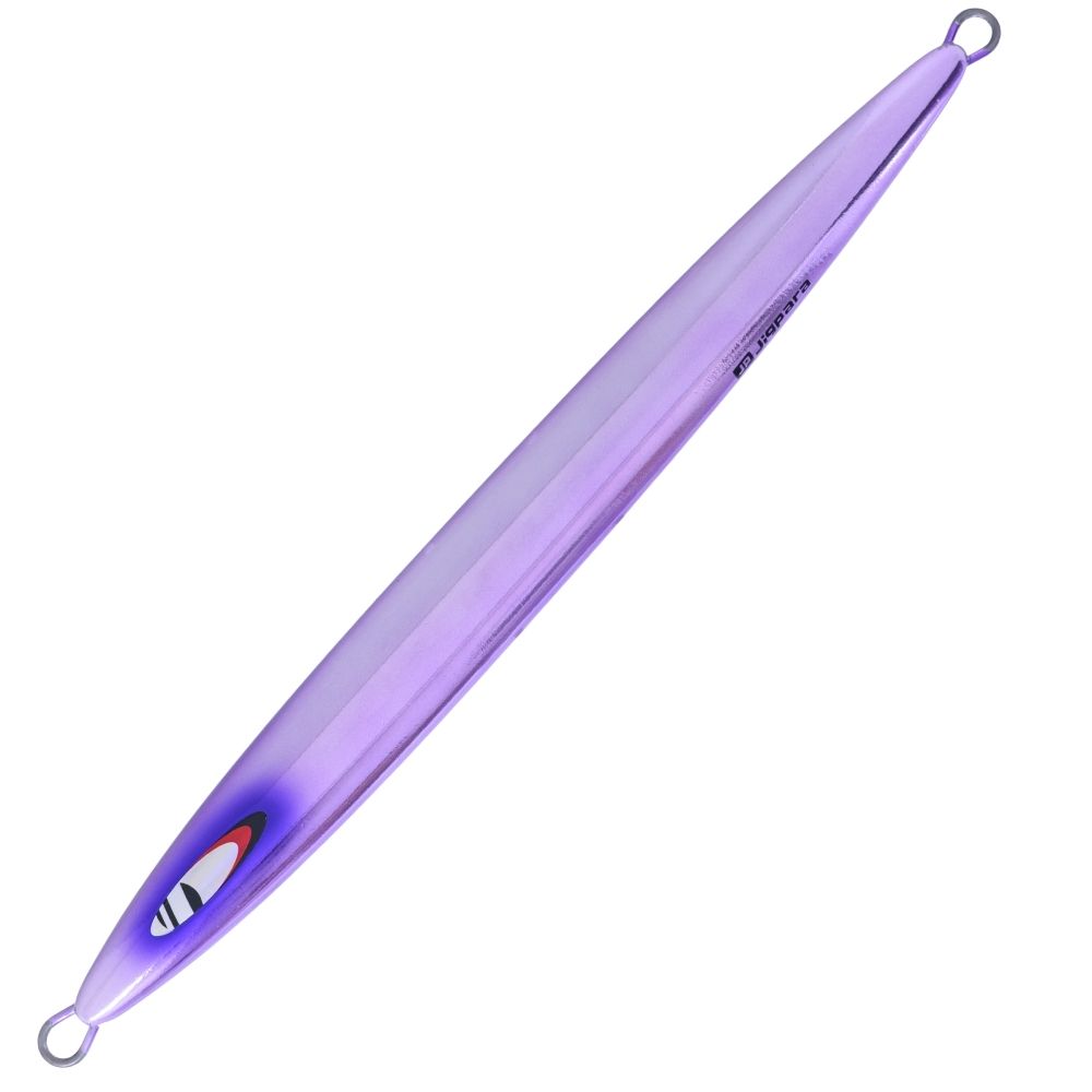 MAJOR CRAFT Slow Jigging Metal Lure Jigpara Vertical Long Slow 400g Keimura UV Mirror - Image 3
