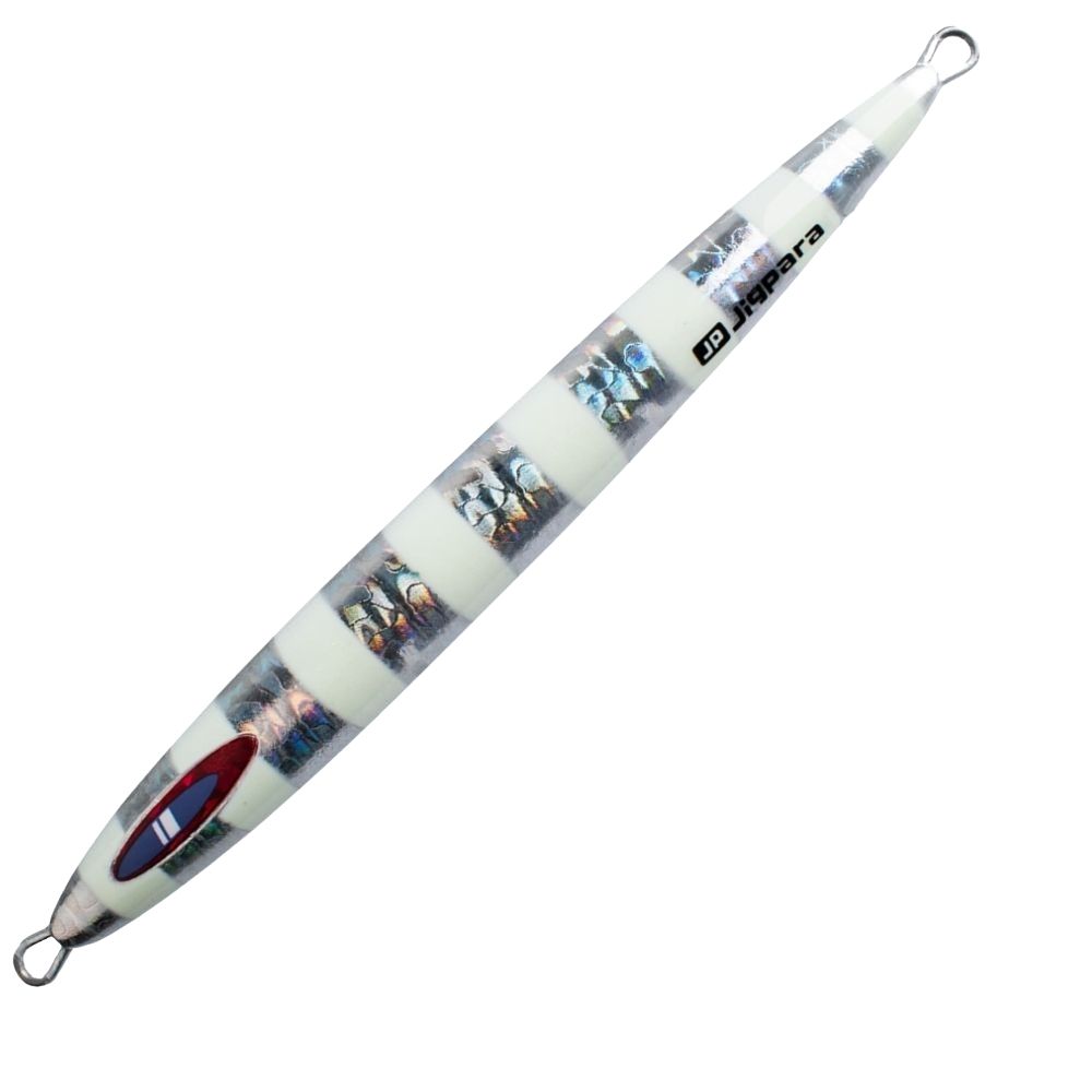 MAJOR CRAFT Slow Jigging Metal Lure Jigpara Vertical Long Slow 400g Zebra Glow - Image 3