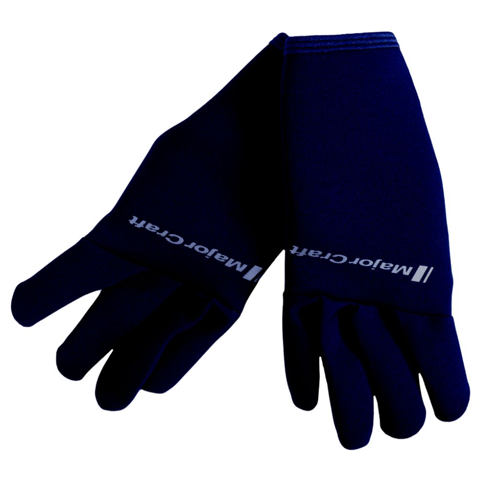 MAJOR CRAFT Winter Fishing Neoprene No Cut Gloves TITANIUM Blue