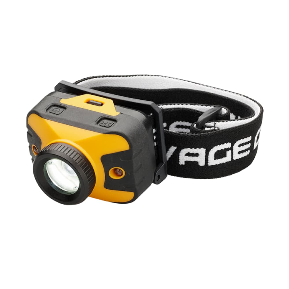 SAVAGE GEAR FIshing Headlamp UV/ZOOM 5W/400Lumens