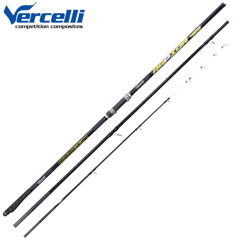VERCELLI Surfcasting Fishing Rod Competition Hybrid Tip OXYGEN RAPIDA 4.20m
