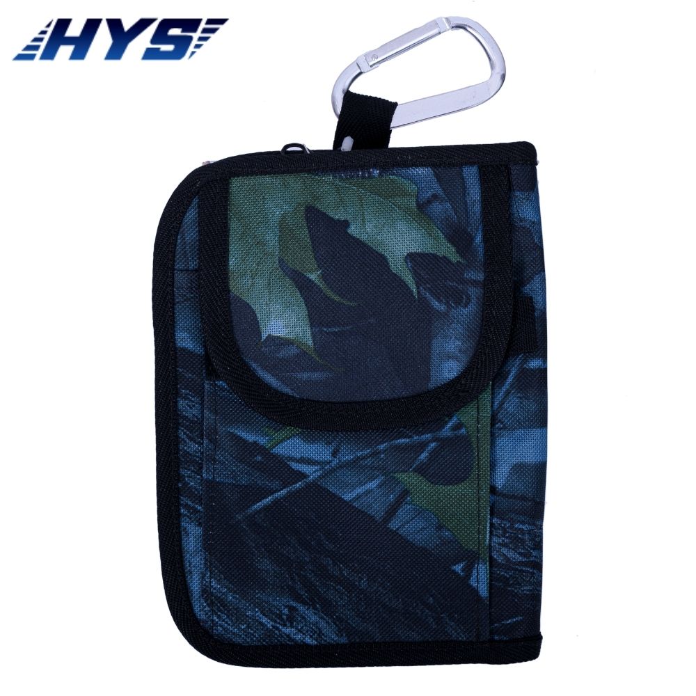 HYS Squid Fishing Lure Carrying Bag CLEAR EGI WALLET Camo Realtree