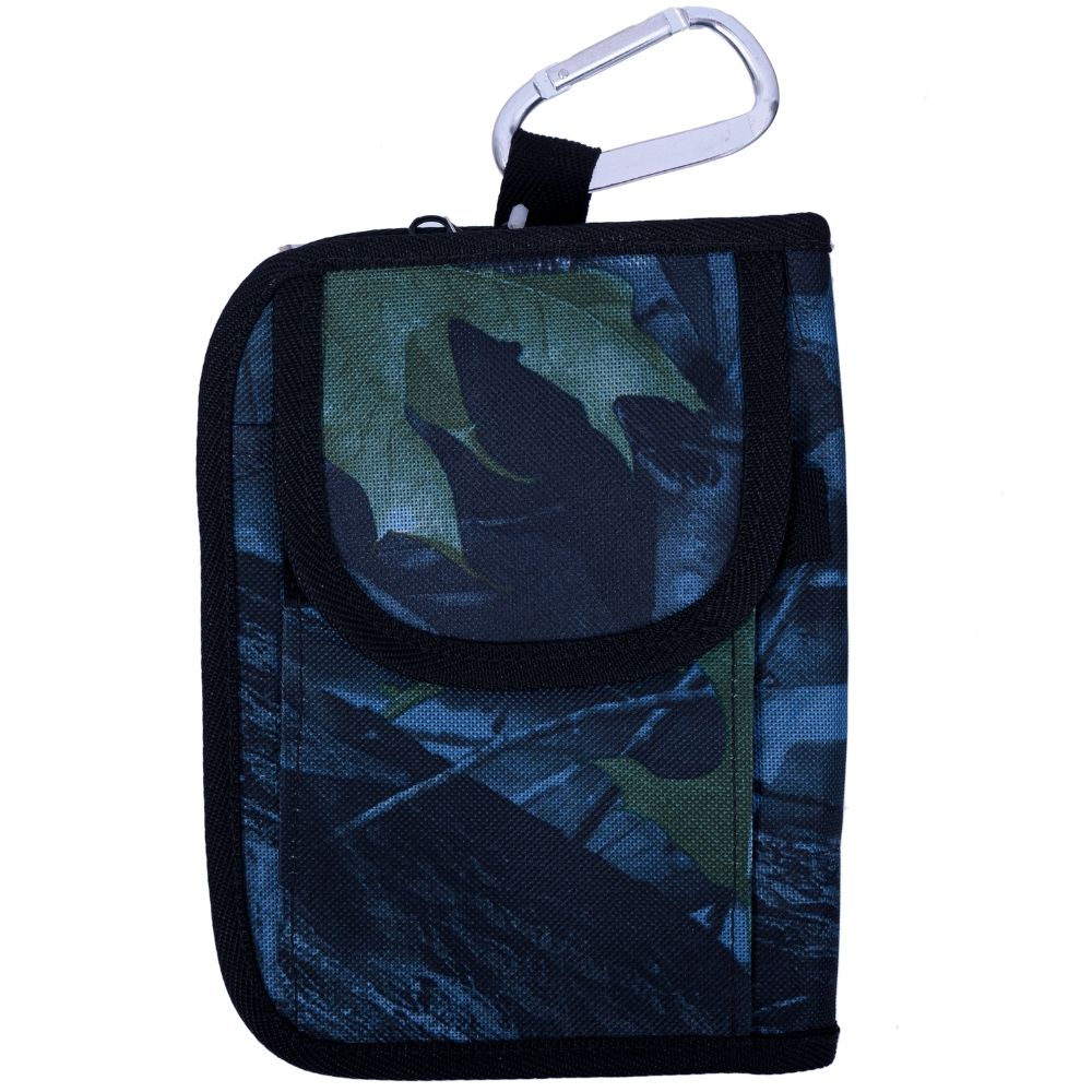 HYS Squid Fishing Lure Carrying Bag CLEAR EGI WALLET Camo Realtree - Image 2