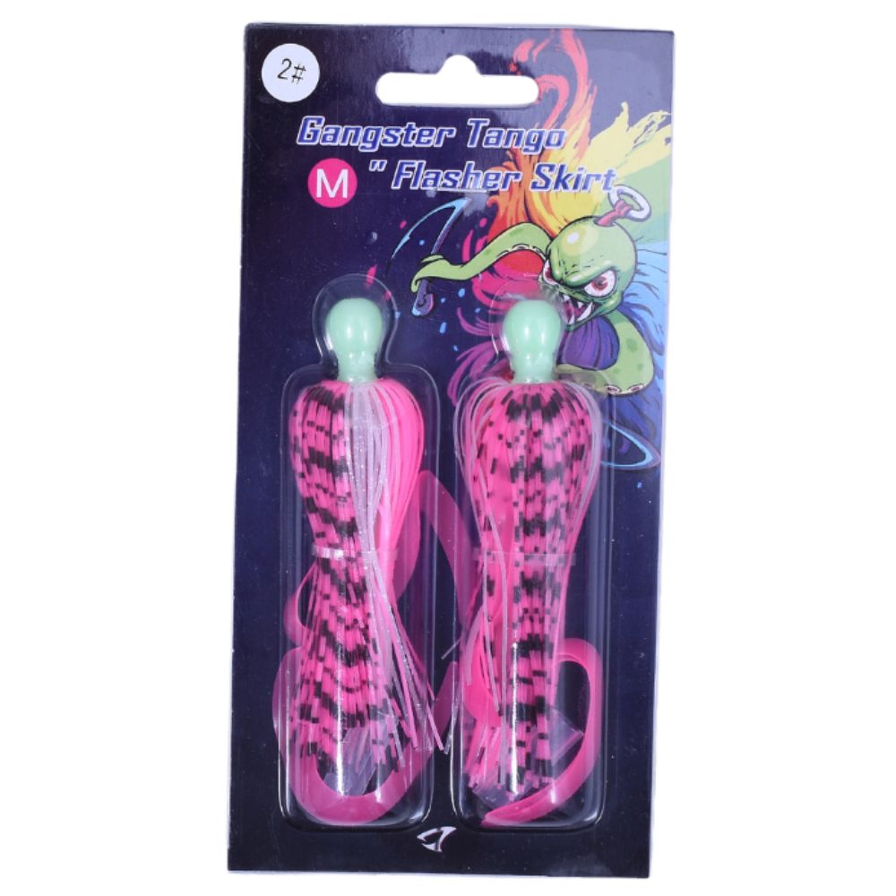 JIGGING MASTER Teaser Lure GANGSTER TANGO Flasher Skirt #M-70mm - Image 18