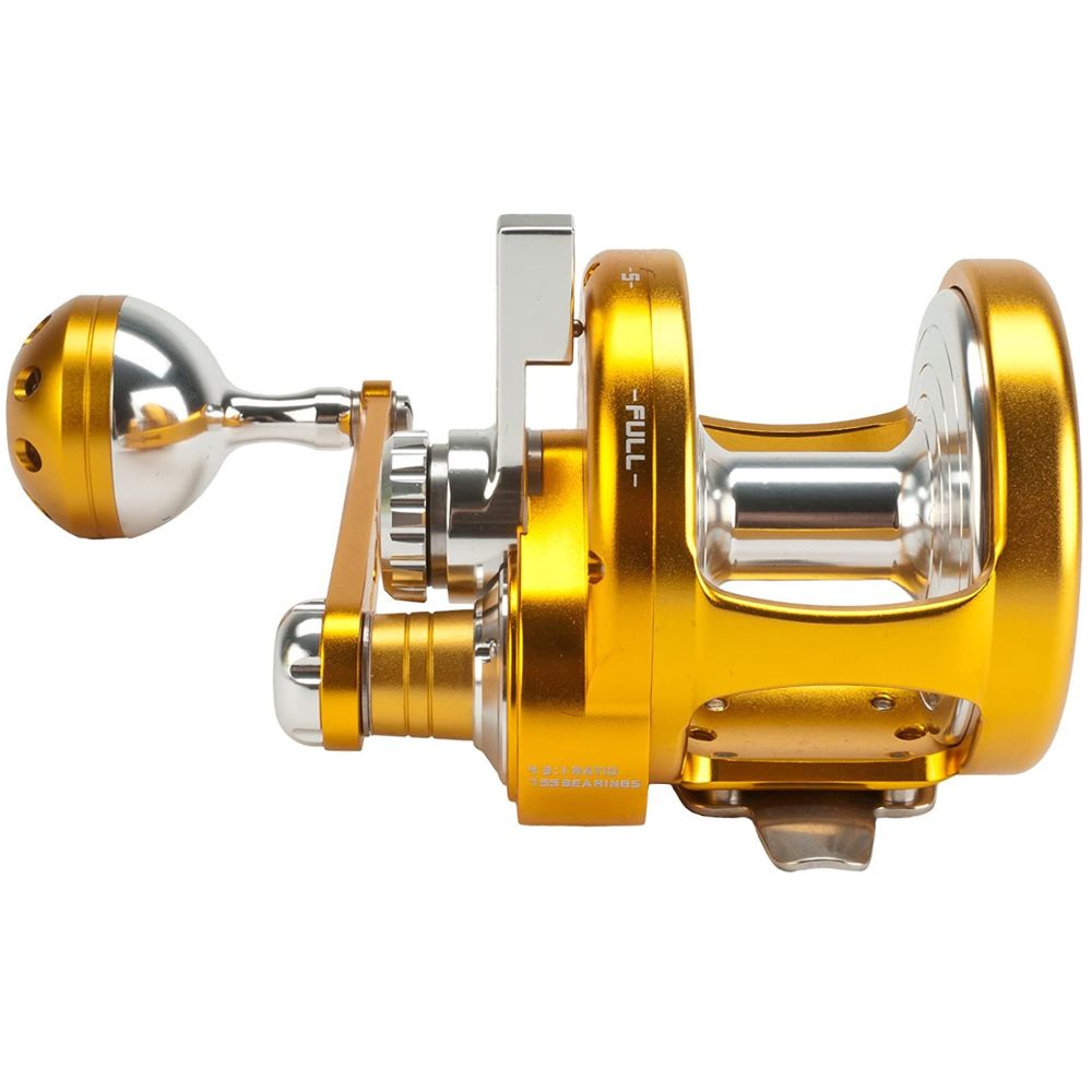 JIGGING MASTER Dual Docking Righthanded Jigging Reel OCEAN DEVIL PE8 GD/SV - Image 4