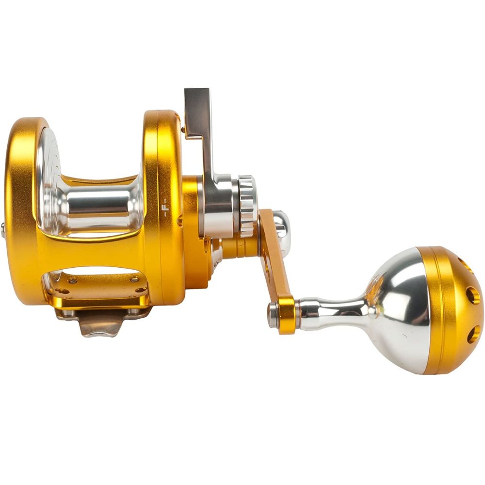 JIGGING MASTER Dual Docking Righthanded Jigging Reel OCEAN DEVIL PE8 GD/SV - Image 5