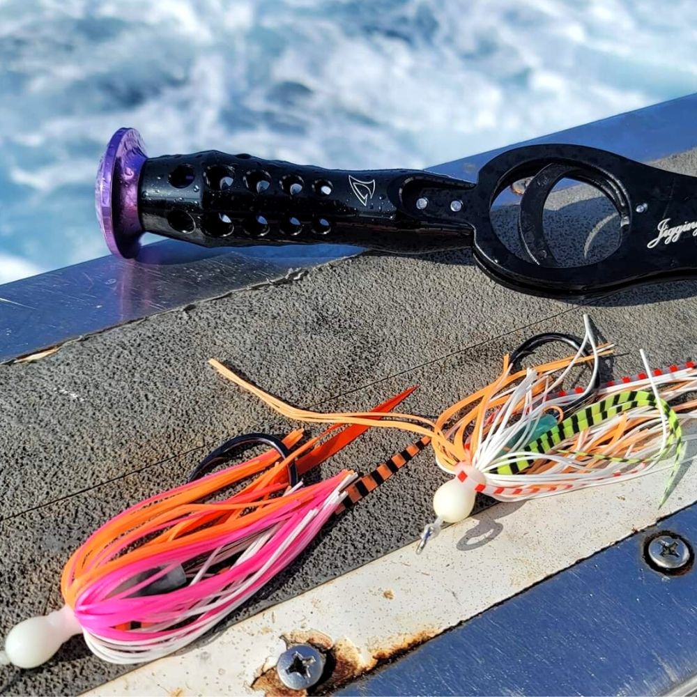JIGGING MASTER Teaser Lure GANGSTER TANGO Flasher Skirt #L-80mm - Image 8