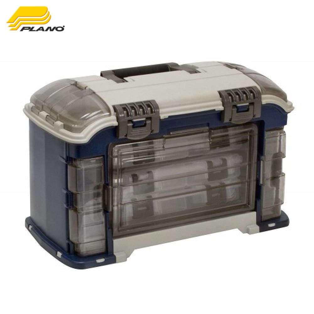 PLANO Guide Series Angled Fishing Tackle System Box (3600) Blue