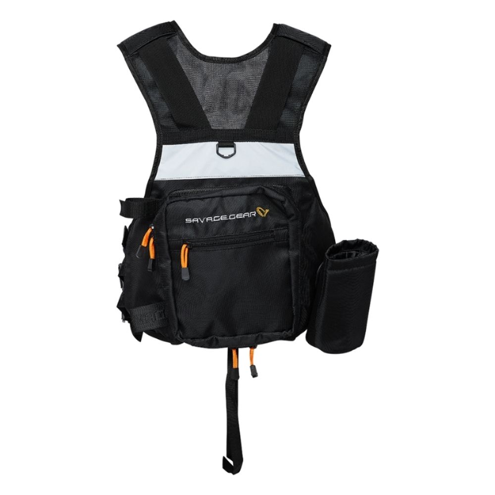 SAVAGE GEAR Floating Fishing Vest HITCH HIKER Black - Image 2