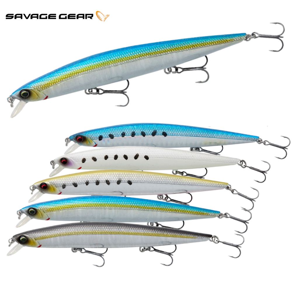 SAVAGE GEAR Sinking Jerk Minnow Lure SEA BASS MINNOW 14cm/21.7g