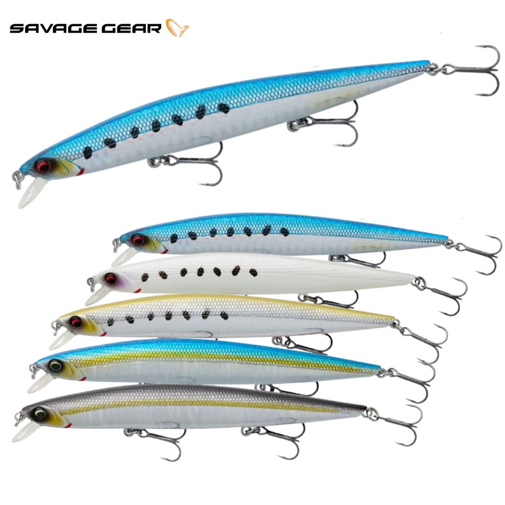 SAVAGE GEAR Sinking Jerk Minnow Lure SEA BASS MINNOW 12cm/14.5g