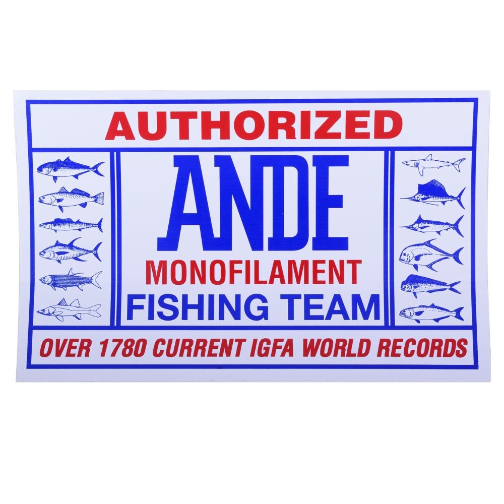 ANDE Saltwater Fishing Tips-Knot Book + Decal Set - Image 4